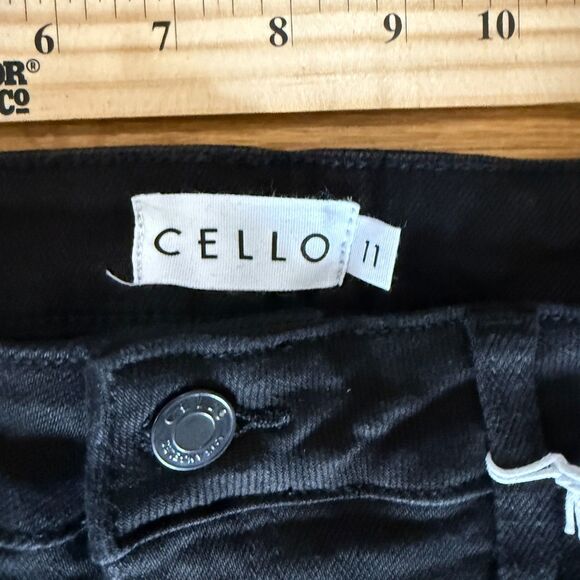 Cello HIGH RISE MOM CUT‎ HEM SKINNY Size 11 - Picture 5 of 7